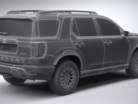 Honda Passport Trailsport 2026 3D-Modell