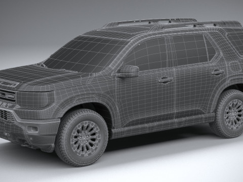 Honda Passport Trailsport 2026 3D-Modell