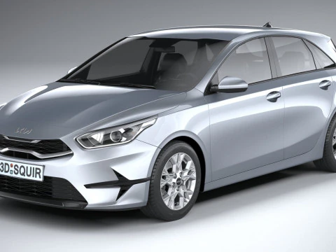 Kia Ceed Basic 2025 3D Model