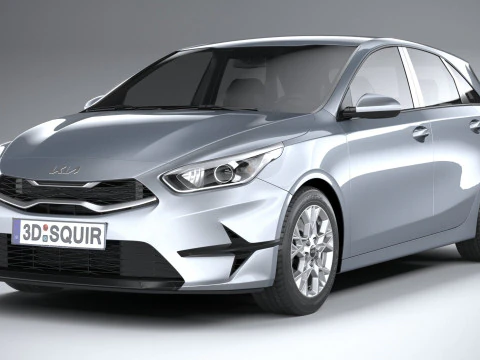 Kia Ceed Basic 2025 3D Model