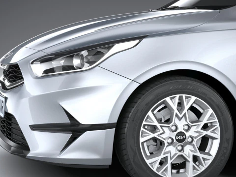 Kia Ceed Basic 2025 3D Model