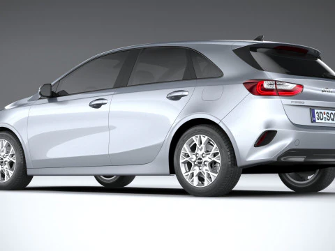 Kia Ceed Basic 2025 3D Model