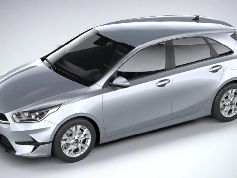 Kia Ceed Basic 2025 3D Model