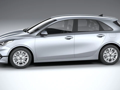 Kia Ceed Basic 2025 3D Model