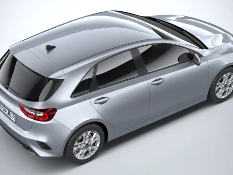 Kia Ceed Basic 2025 3D Model