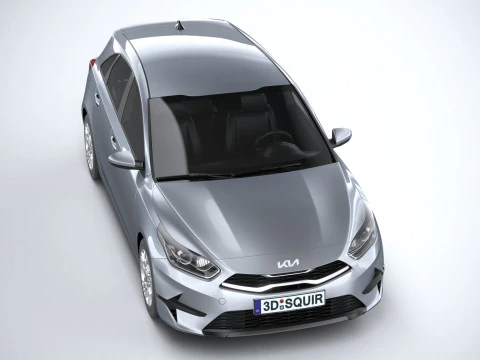 Kia Ceed Basic 2025 3D Model