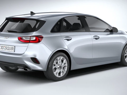 Kia Ceed Basic 2025 3D Model