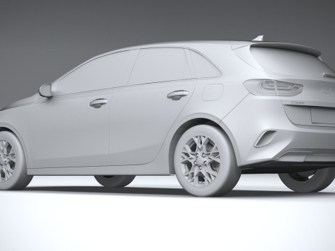 Kia Ceed Basic 2025 3Dモデル