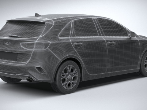 Kia Ceed Basic 2025 3Dモデル