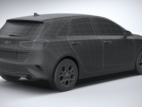 Kia Ceed Basic 2025 3Dモデル