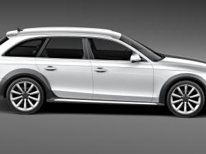 Audi A4 Allroad Quattro 2013 3D-Modell