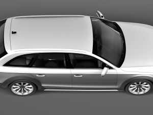 Audi A4 Allroad Quattro 2013 3D-Modell