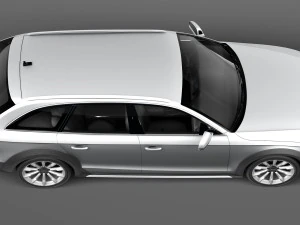 Audi A4 Allroad Quattro 2013 3D Model