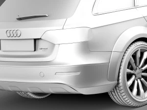 Audi A4 Allroad Quattro 2013 3D Model