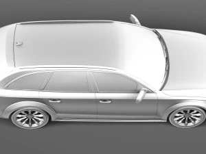Audi A4 Allroad Quattro 2013 3D Model
