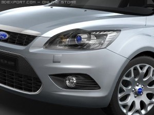 Focus 2009 5-Door 3D Model