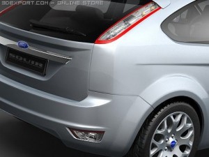 Focus 2009 5-Door 3D Model