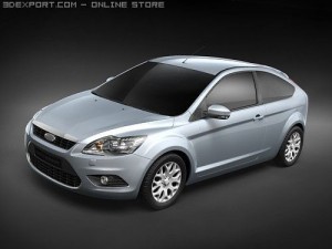 Focus 2008 midpoly 3D Model