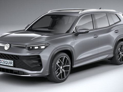 Volkswagen Tayron 2025 Model 3D