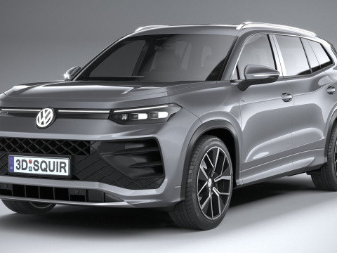 Volkswagen Tayron 2025 Model 3D