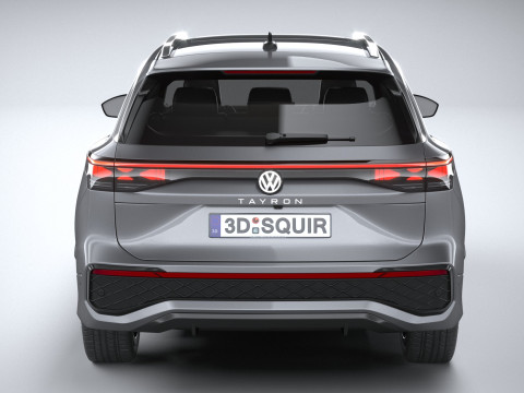 Volkswagen Tayron 2025 Model 3D