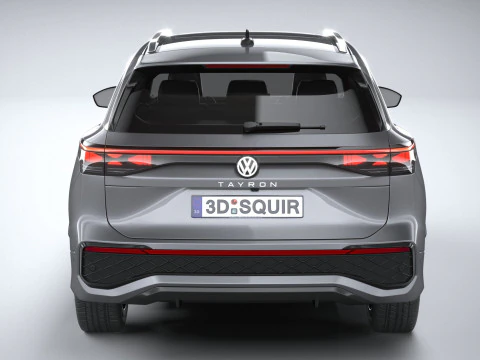 Volkswagen Tayron 2025 3D Model