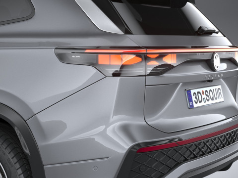 Volkswagen Tayron 2025 Model 3D