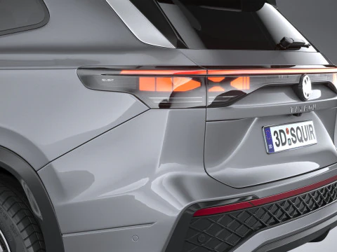 Volkswagen Tayron 2025 3D Model