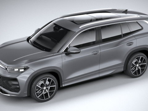 Volkswagen Tayron 2025 Model 3D