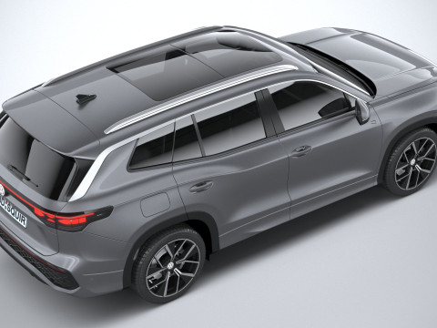 Volkswagen Tayron 2025 Model 3D