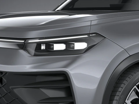 Volkswagen Tayron 2025 3D Model