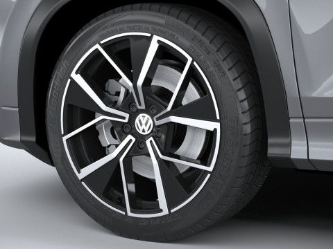 Volkswagen Tayron 2025 Model 3D