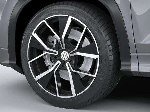 Volkswagen Tayron 2025 3D Model