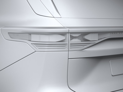 Volkswagen Tayron 2025 Model 3D