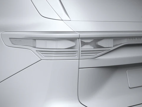 Volkswagen Tayron 2025 3D Model