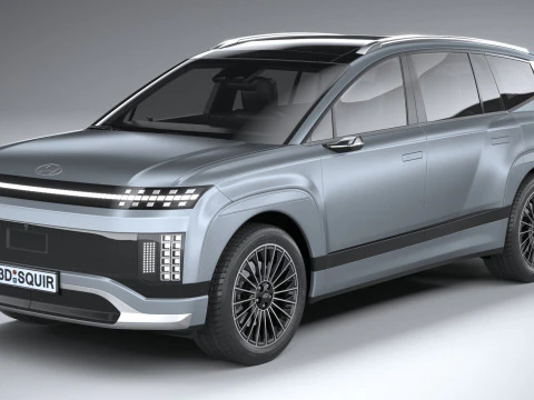 Hyundai Ioniq 9 2026 3D Model