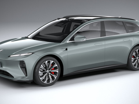 Nio ET5 Touring 2025 3D Model