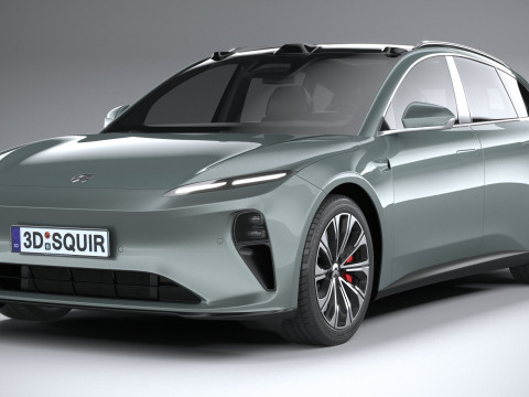 Nio ET5 Touring 2025 3Dモデル