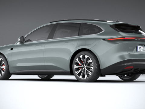 Nio ET5 Touring 2025 3Dモデル