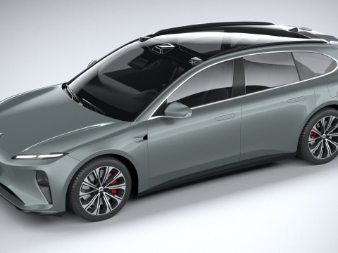 Nio ET5 Touring 2025 3Dモデル