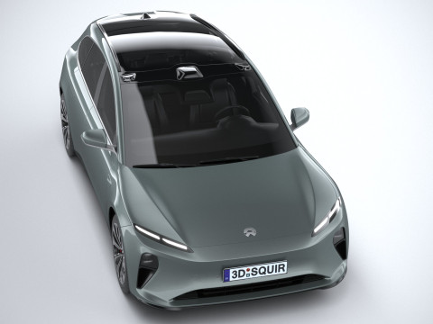 Nio ET5 Touring 2025 3Dモデル