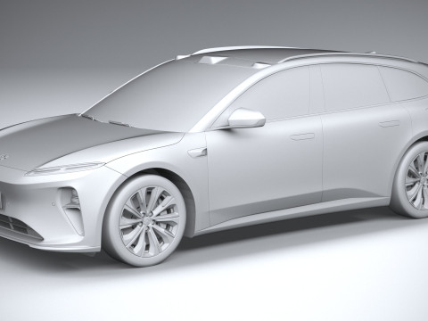 Nio ET5 Touring 2025 3Dモデル