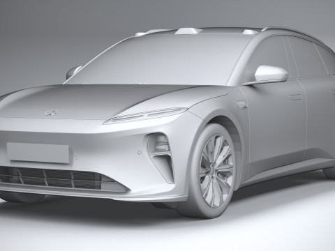 Nio ET5 Touring 2025 3Dモデル