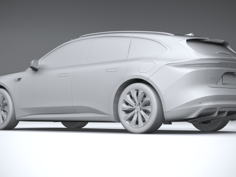Nio ET5 Touring 2025 3Dモデル