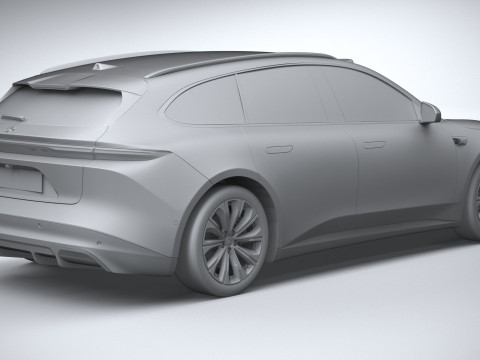 Nio ET5 Touring 2025 3Dモデル