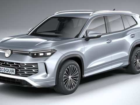 Volkswagen Tayron Regular 2025 Modelo 3D