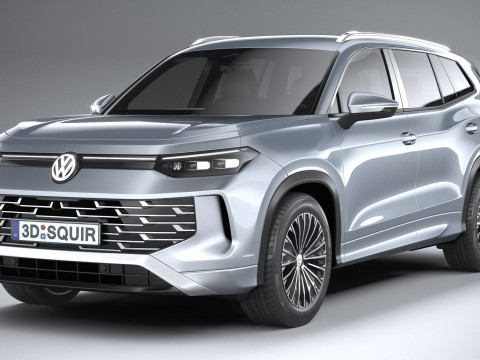 Volkswagen Tayron Regular 2025 Modelo 3D