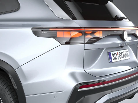 Volkswagen Tayron Regular 2025 3D Model