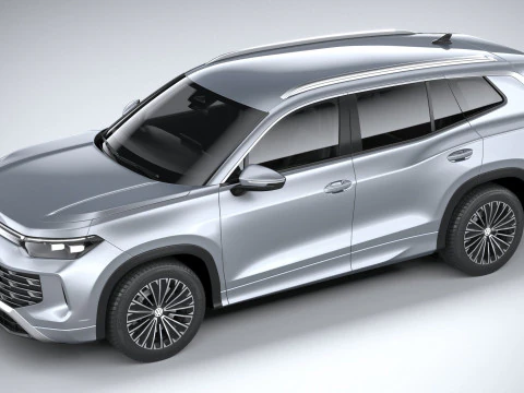 Volkswagen Tayron Regular 2025 3D Model