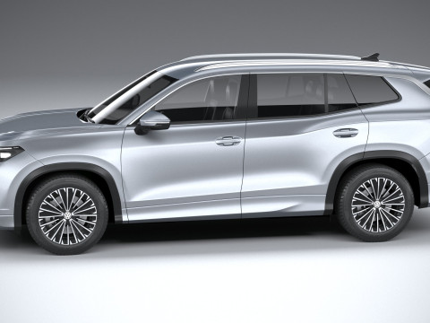 Volkswagen Tayron Regular 2025 Modelo 3D